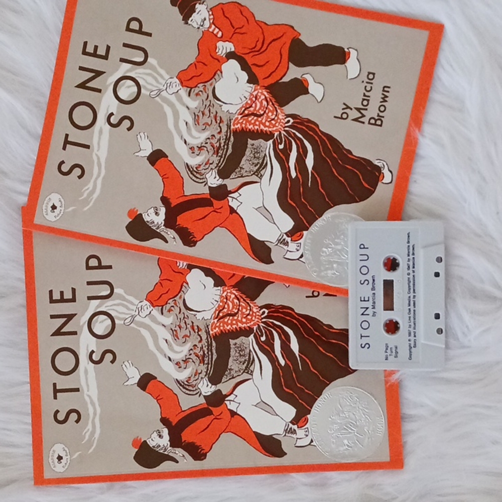 Two Stone Soup Books and Cassette